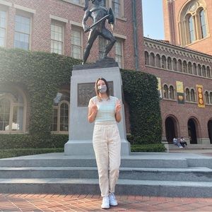 Beige pants forever 21